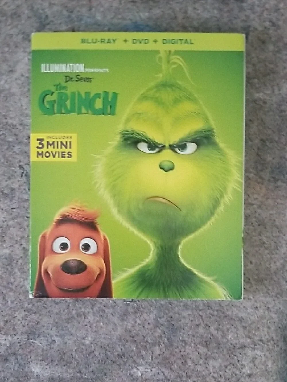 Dr. Seuss plush grinch